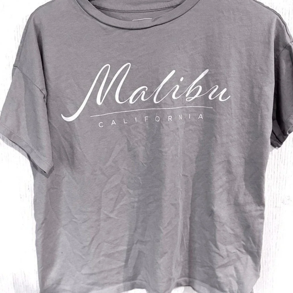Bixby Nomad Malibu California Graphic T-Shirt Kids Size L 12-14 - Picture 1 of 3
